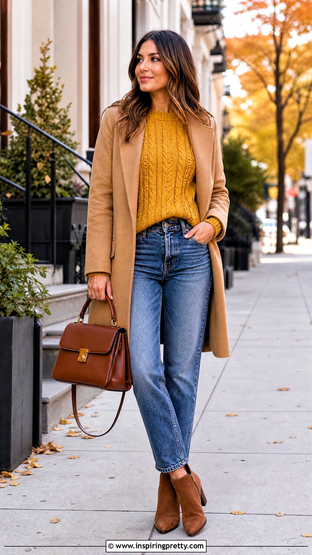 Yellow Sweater With Blue Jeans - 20 Yellow Top Fashion Style outfit ideas