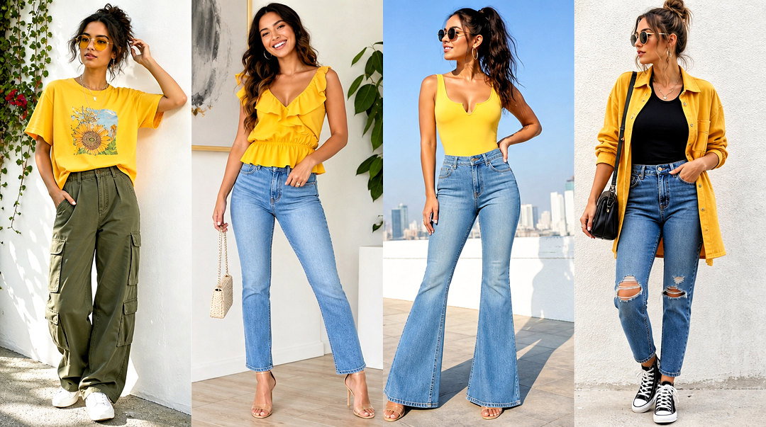 50 Yellow Top Outfit Ideas for Chic, Sunny Summer Style