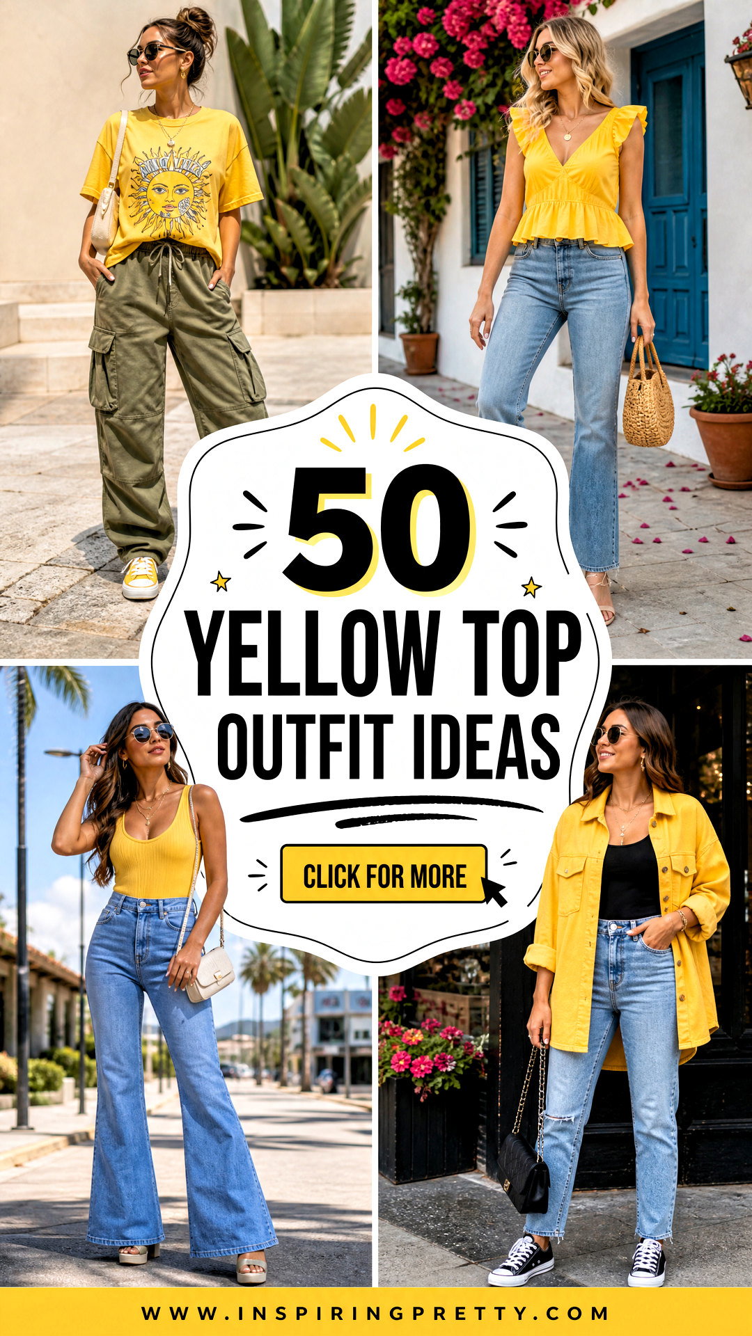 50 Yellow Top Outfit Ideas for Chic Sunny Summer Style - 50 Yellow Top Outfit Ideas for Chic, Sunny Summer Style