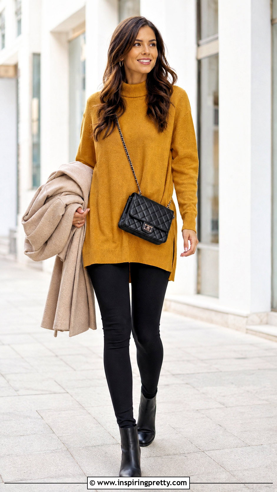 Yellow Top With Black Leggings - how to style yellow top (50 ways)
