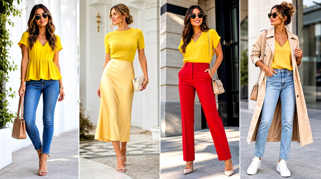 50 Yellow Tops Outfit Ideas for Bright, Trendy Summer Looks