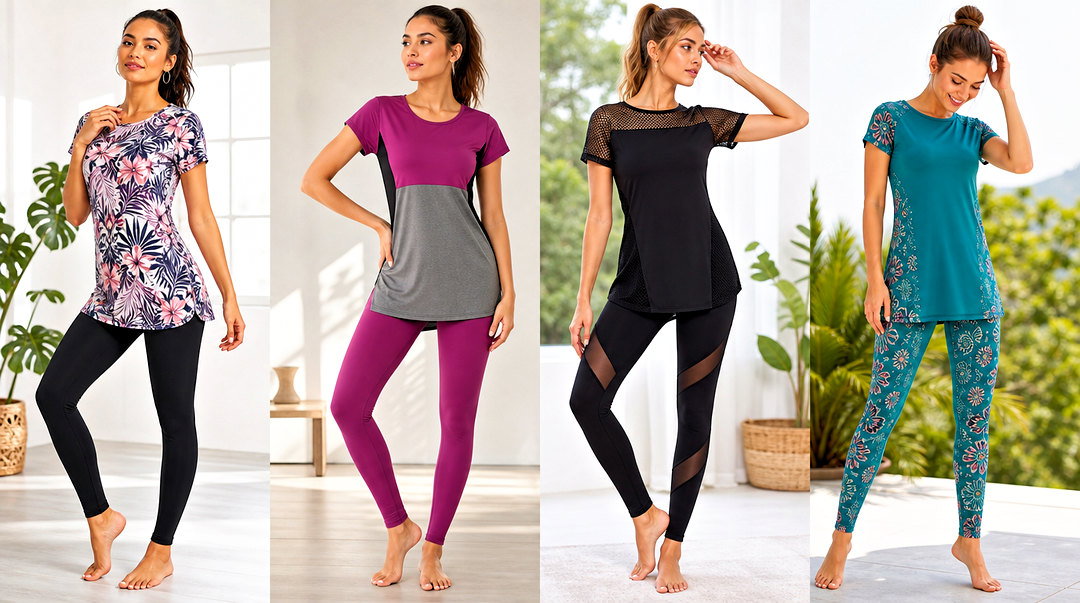 20 Yoga Tunic Tops Outfit Ideas for Comfy Polished Looks
