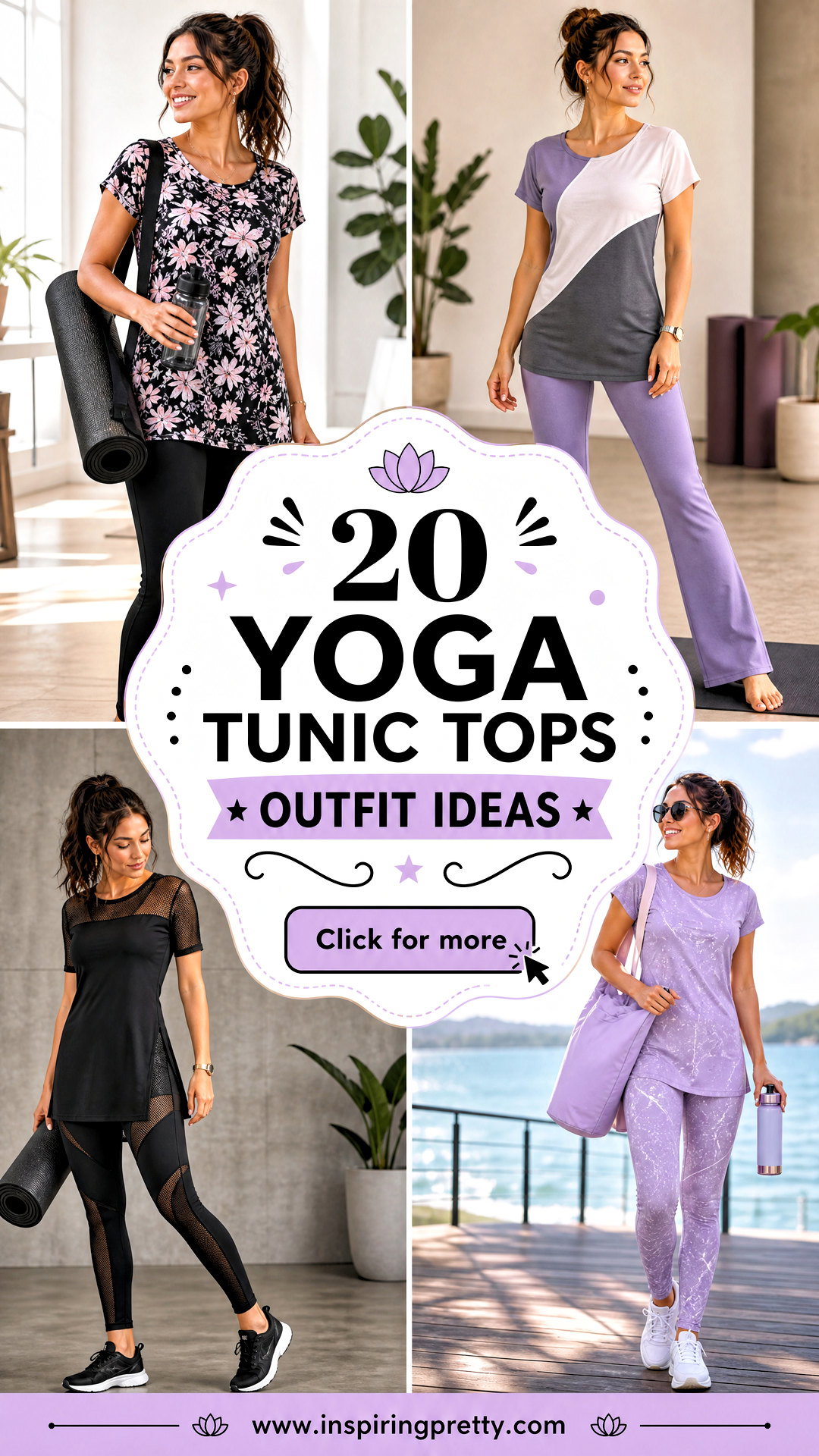 20 Yoga Tunic Tops Outfit Ideas for Comfy Polished Looks - 20 Yoga Tunic Tops Outfit Ideas for Comfy, Polished Looks