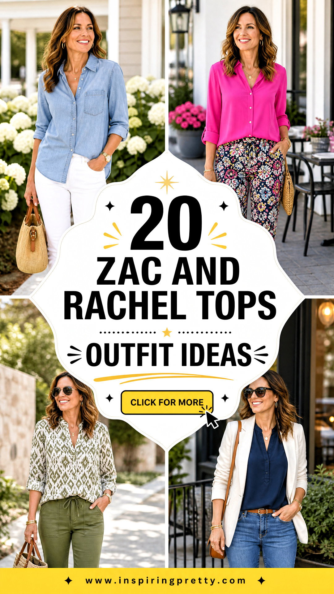 20 Zac and Rachel Tops Outfit Ideas for Chic Polished Looks - 20 Zac and Rachel Tops Outfit Ideas for Chic, Polished Looks