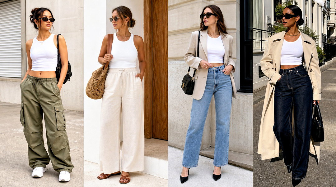 20 Zara Tank Top Women Outfit Ideas for Easy Summer Style