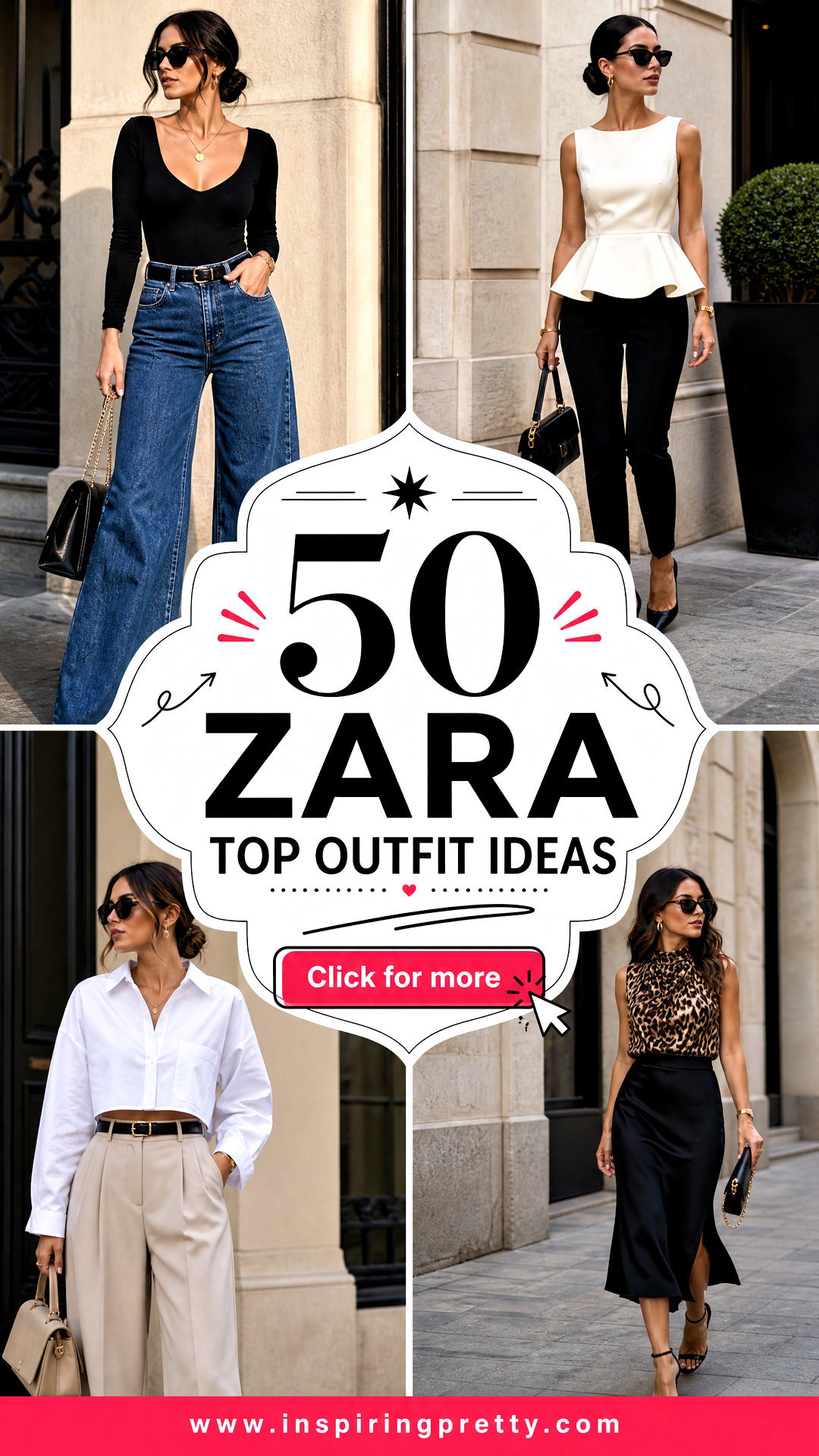 50 Zara Top Outfit Ideas for Chic Polished Everyday Style - 50 Zara Top Outfit Ideas for Chic, Polished Everyday Style