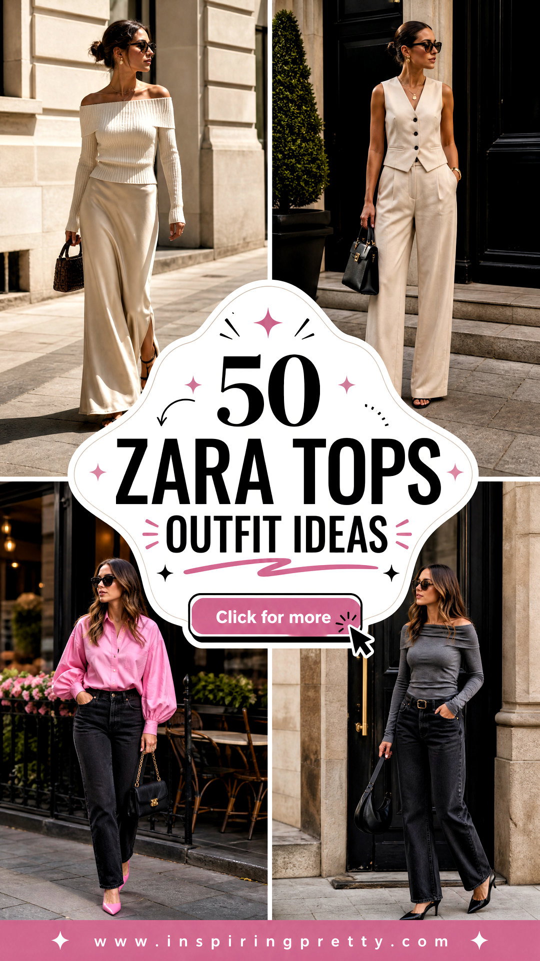 50 Zara Tops Outfit Ideas for Trendy Polished Daily Looks - 50 Zara Tops Outfit Ideas for Trendy, Polished Daily Looks
