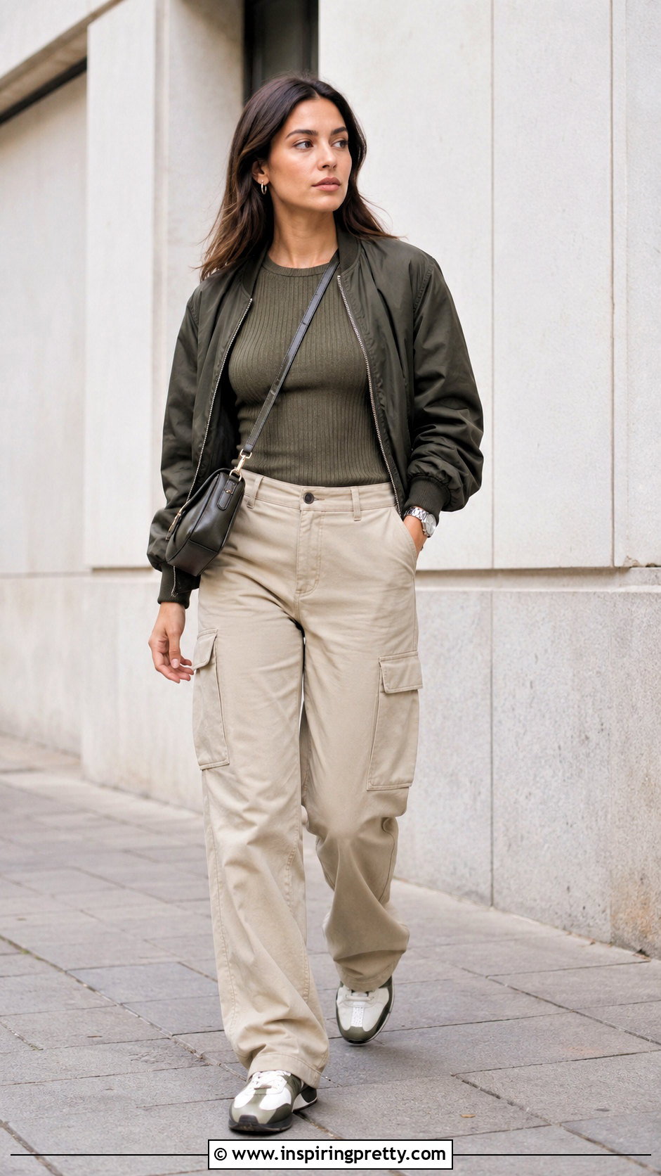 Zara Trafaluc Knit Top With Cargo Pants - 20 zara trafaluc top outfit ideas