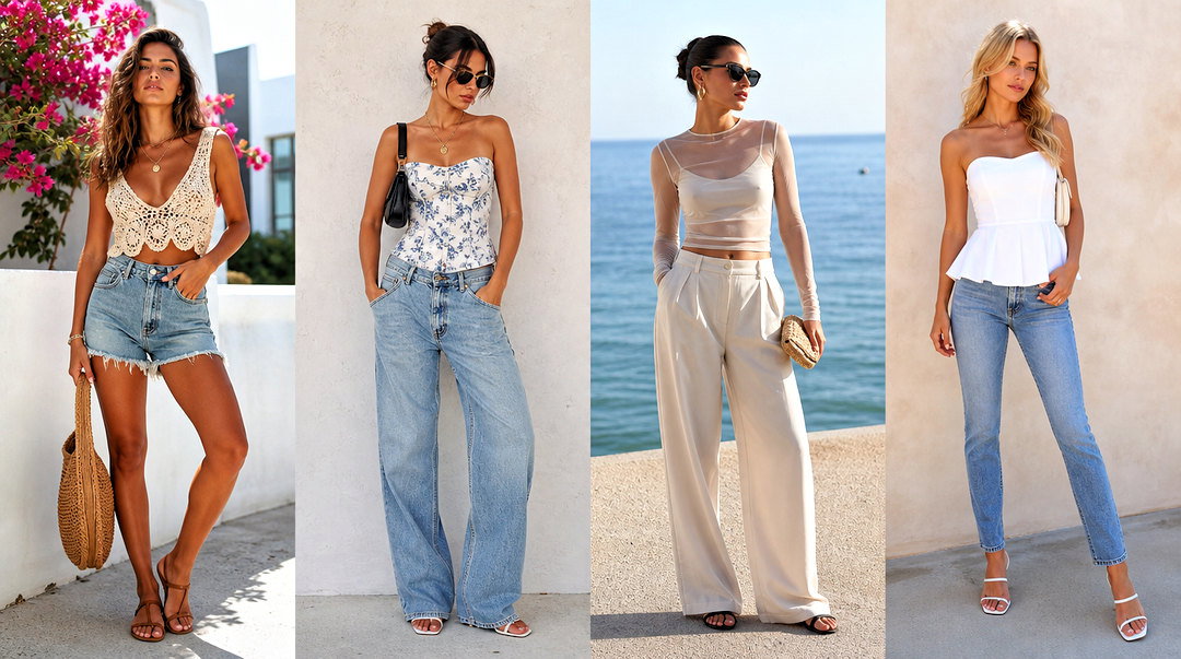 20 Zara Trafaluc Top Outfit Ideas for Cool Casual Style