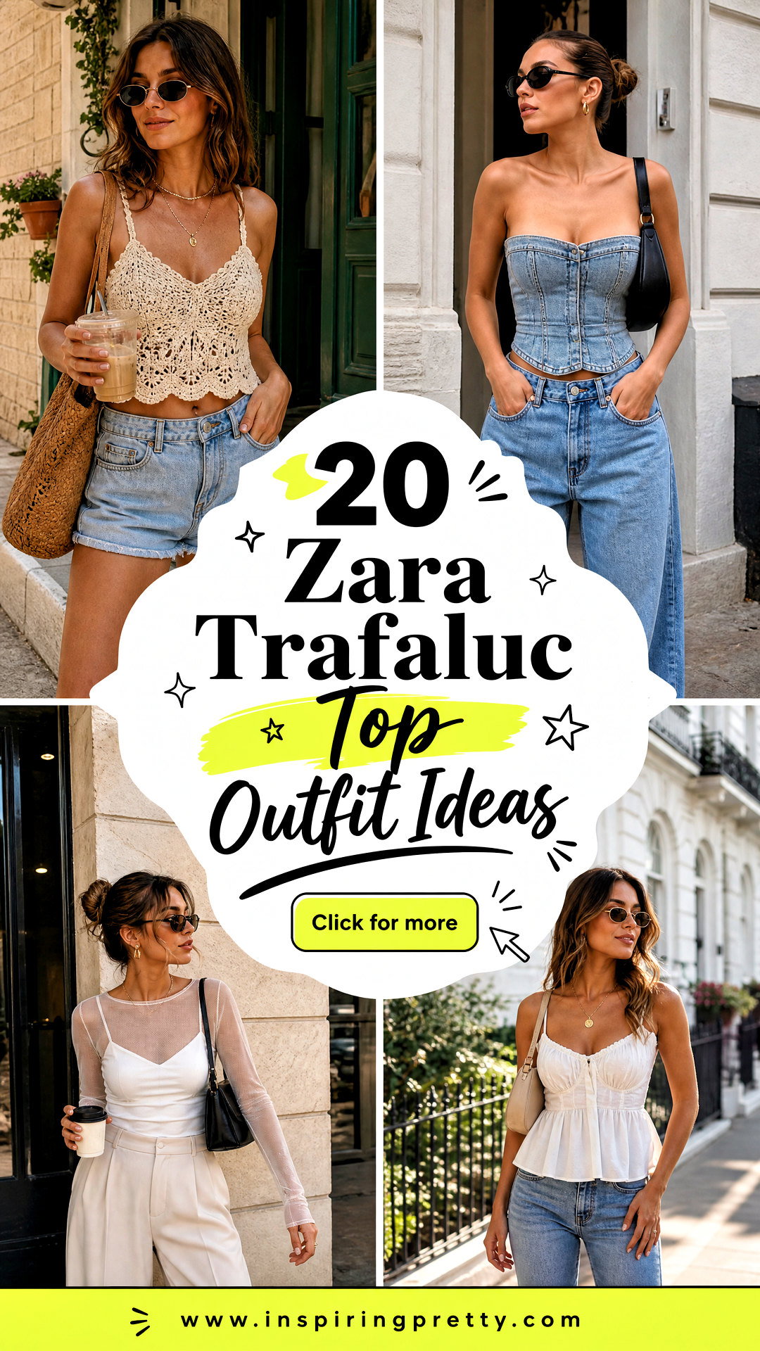 20 Zara Trafaluc Top Outfit Ideas for Cool Casual Style - 20 Zara Trafaluc Top Outfit Ideas for Cool Casual Style