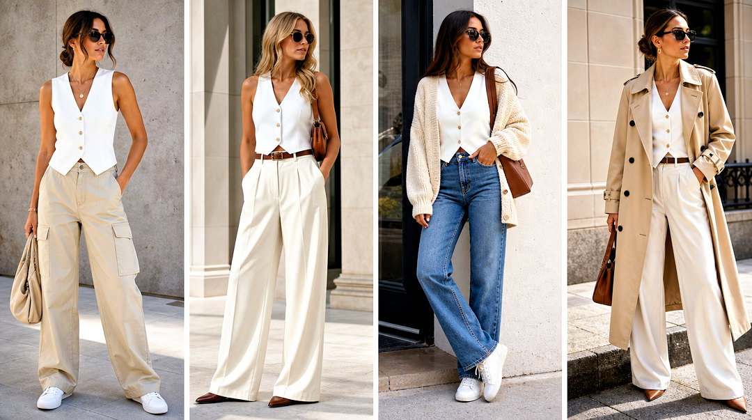 25 Zara White Vest Top Outfit Ideas for Effortless Style