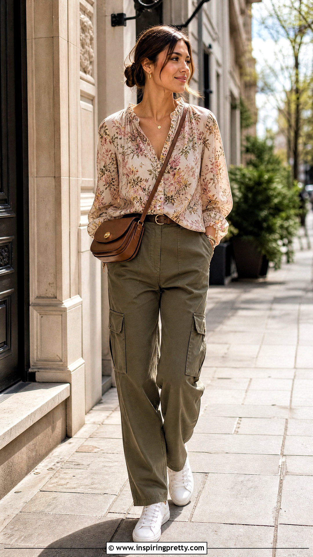 Zimmermann Floral Top With Cargo Pants - 20 zimmermann floral top outfit ideas