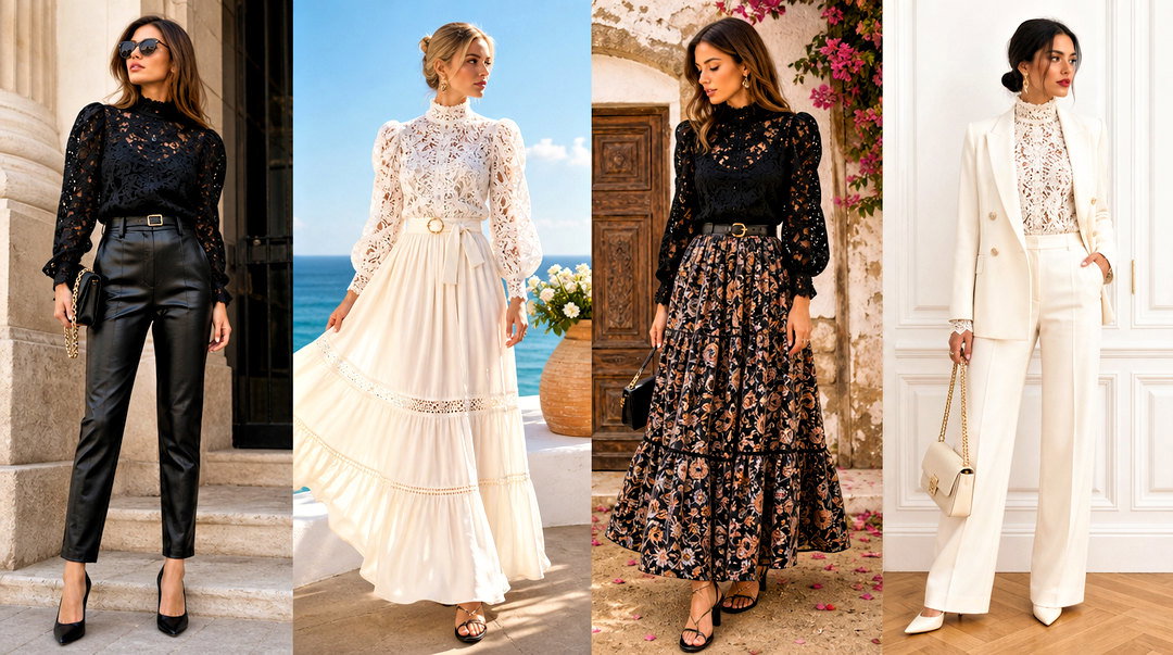 20 Zimmermann Lace Top Outfit Ideas for Romantic Summer Style