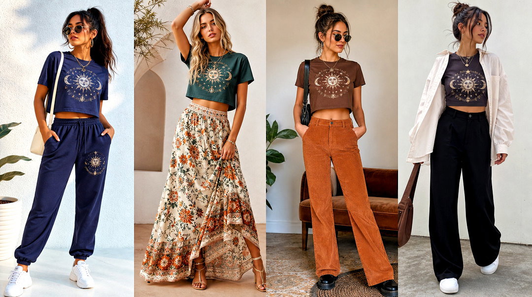 20 Zodiac Crop Top Outfit Ideas for Your Celestial Style