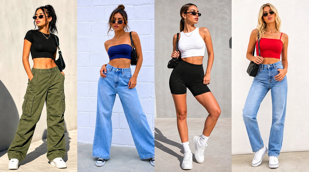 25 90s Crop Top Fashion Ideas for a Cool Retro Comeback