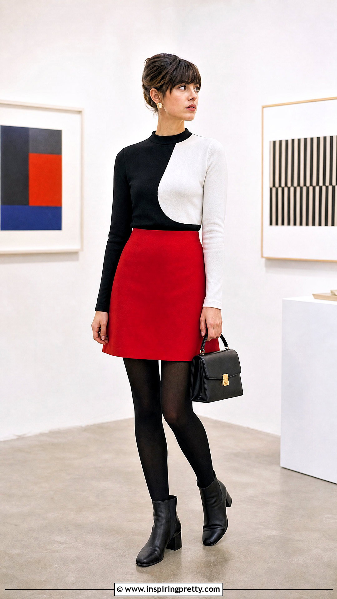 s Mod Top With Mini Skirt - 50 Vintage Tops For Women