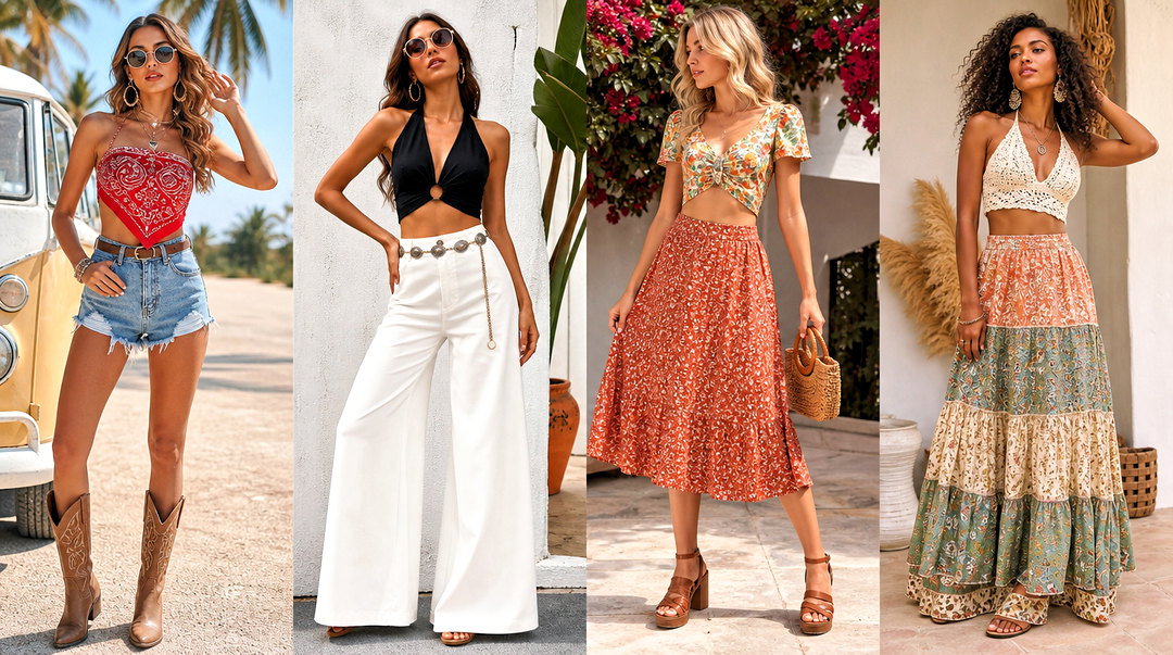 20 70s Style Crop Top Outfit Ideas for Disco-Inspired Looks
