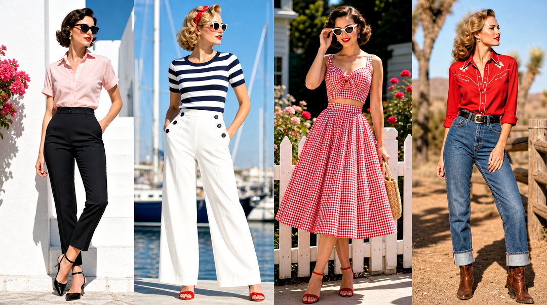 20 1950s Style Tops Outfit Ideas for Timeless Vintage Looks